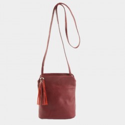 SAC POMPONS L INSTANT CUIR