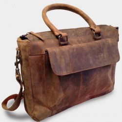 Pictures of "Washington" Men's Saddlebags at L'instant Cuir